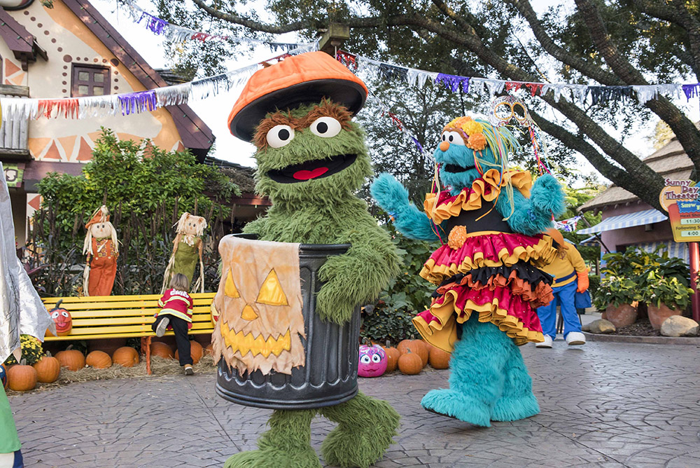 Halloween en Busch Gardens: Sesame Street y Noche de Brujas